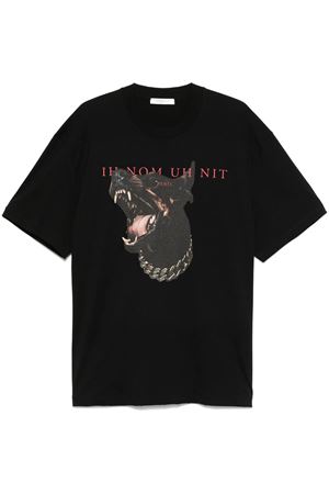 T-shirt in cotone nero IH NOM UH NIT | NUS25242009